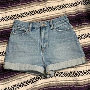 Urban Outfitters BDG “Mom High-Rise” jean shorts